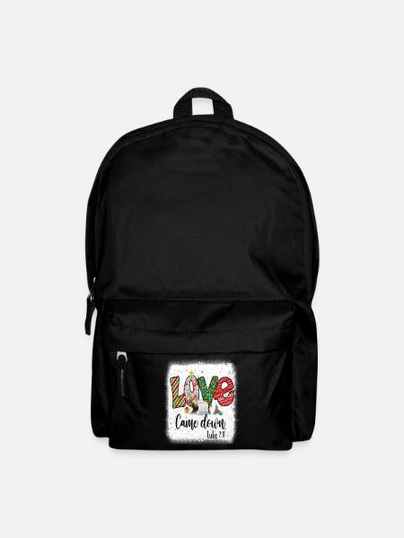 Love Came Down Luke 211 Baby Jesus Christmas - Rucksack - Schwarz