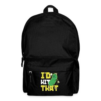 Pickleball Pickle I'd Hit That - Backpack - black - Front