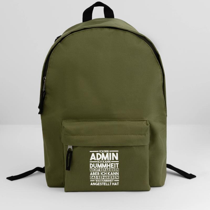 Informatiker Programmierer Admin Administrator Rucksack