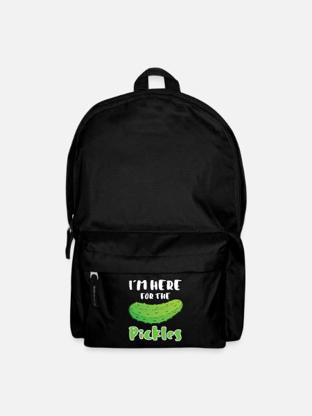 In Here For The Pickles - Backpack - black