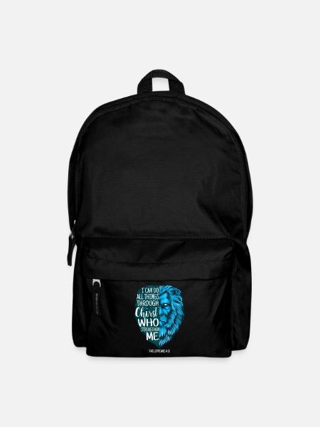 Gott Bibel Jeremia religion christen - Rucksack - Schwarz