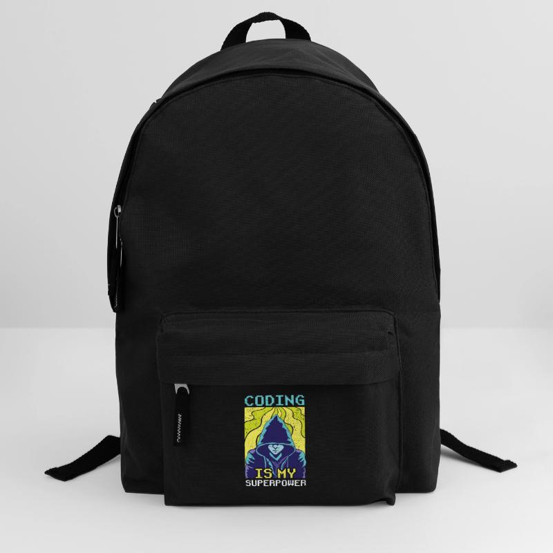Coding is my superpower coder programmer Backpack