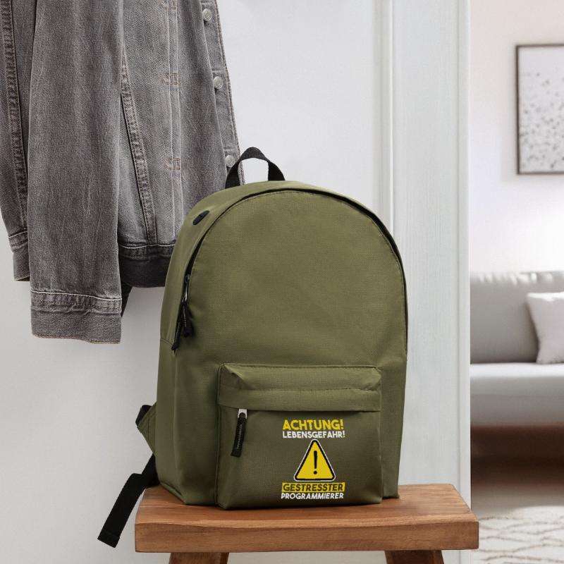 Programmieren Entwickler Coder Programmierer Rucksack