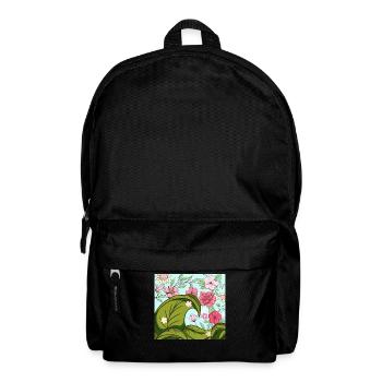 Bloomcore Aesthetic Big wave off Kanagawa Cotta - Backpack - black - Front