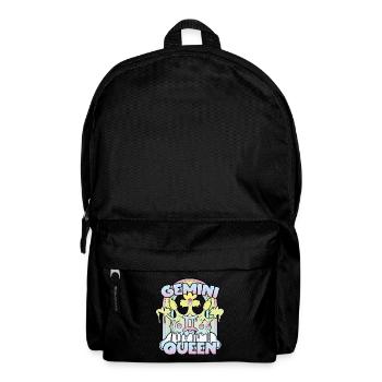 Reine des Gémeaux - Sac à dos - noir - Devant