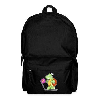 Schildkröte Workout Laufband Fitness - Rucksack - Schwarz - Vorne