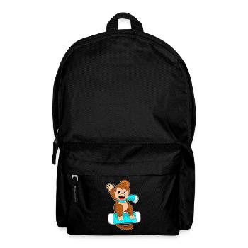 Snowboardeur Singe Snowboard - Sac à dos - noir - Devant