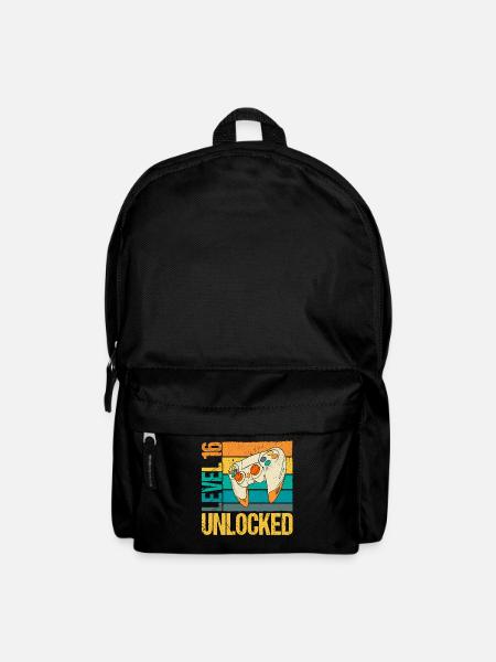 Level 16 Unlocked - Backpack - black