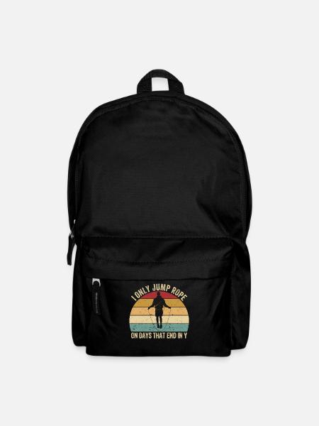 Lustiges Springseil Springseil springen Springseil - Rucksack - Schwarz