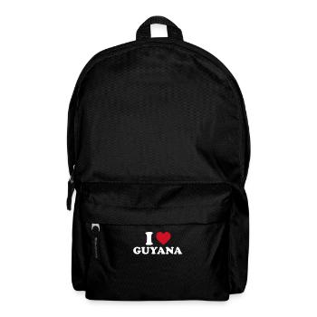 i love guyana, guyana - Rucksack - Schwarz - Vorne