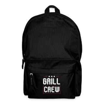 Grill Crew - Rucksack - Schwarz - Vorne
