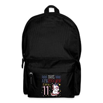 Cette Americorn est maintenant 11 Unicorn Pony 4. - Sac à dos - noir - Devant