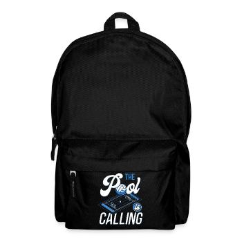 Water Polo The Pool Is Calling And - Backpack - black - Front