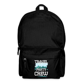 Équipe de voyage - Sac à dos - noir - Devant