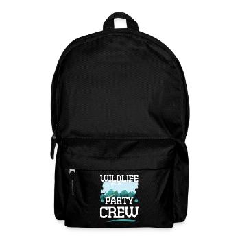 Wildlife Party Crew - Rucksack - Schwarz - Vorne