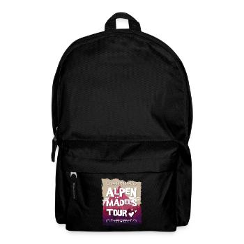 Alpen Mädels Tour - Rucksack - Schwarz - Vorne