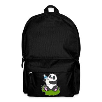 Lait pour biberon Panda - Sac à dos - noir - Devant