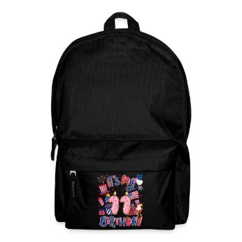 It's my 11th birthday Eagle July 4th - Backpack - black - Front