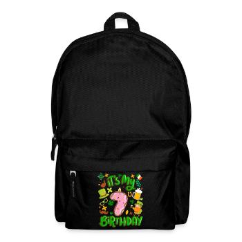 It's my 7 birthday holiday donut st. - Backpack - black - Front