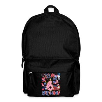C’est mon 6e anniversaire Eagle le 4 juillet - Sac à dos - noir - Devant
