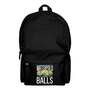 Water Polo Vintage Water Polo Is - Backpack - black - Front