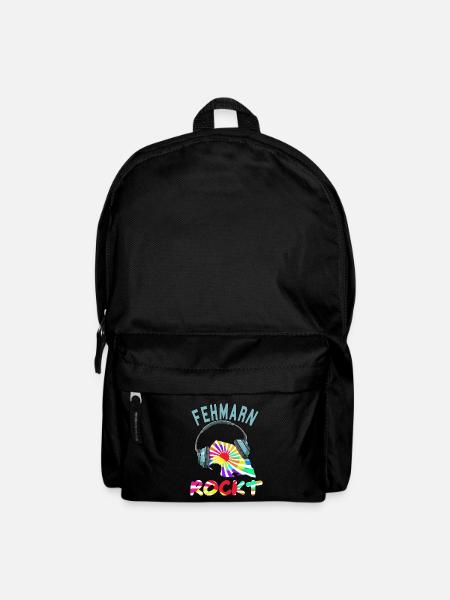 Fehmarn Rockt - Rucksack - Schwarz