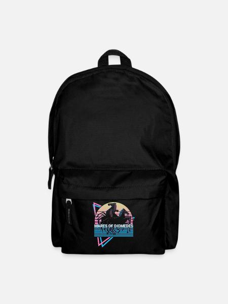 Stuten des Diomedes Mythische Kreatur Altgriechisc - Rucksack - Schwarz