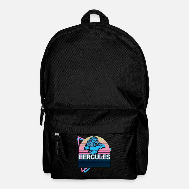 Hercules Ancient Greek Mythology Retro - Backpack - black