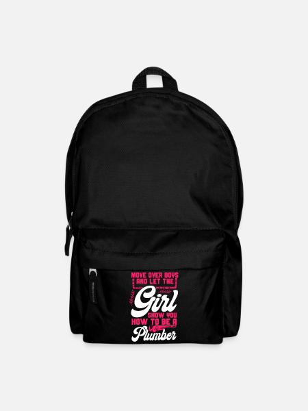 Plumbing Plumber Female Move Over - Rucksack - Schwarz