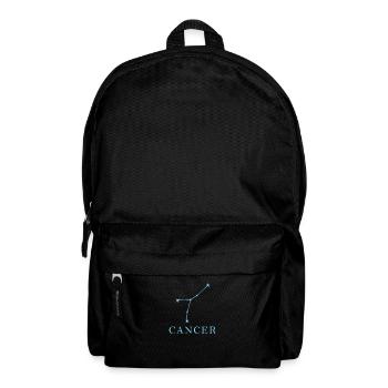 Sternkonstellation Sternzeichen Krebs - Rucksack - Schwarz - Vorne