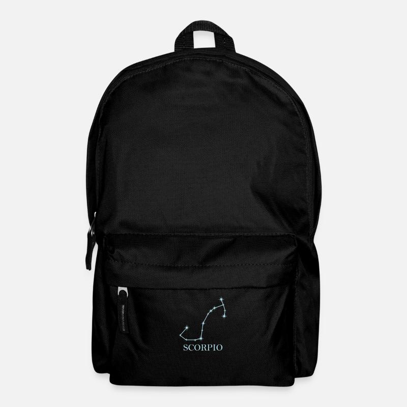 Sternkonstellation Sternzeichen Skorpion - Rucksack - Schwarz