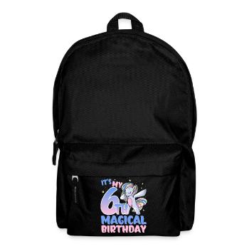 It's my 6th magical birthday - Backpack - black - Front