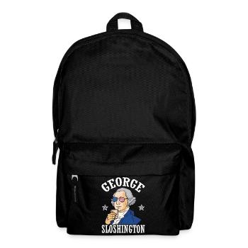 George Sloshington Drink 4. Juli - Rucksack - Schwarz - Vorne