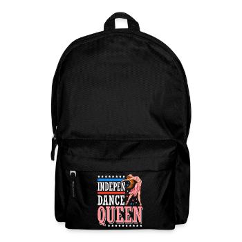 Indepen-dance Queen 4. Juli Independence Day - Rucksack - Schwarz - Vorne