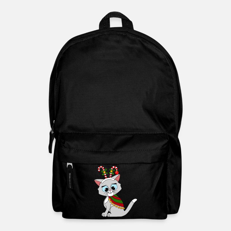 x-mas cat - Rucksack - Schwarz