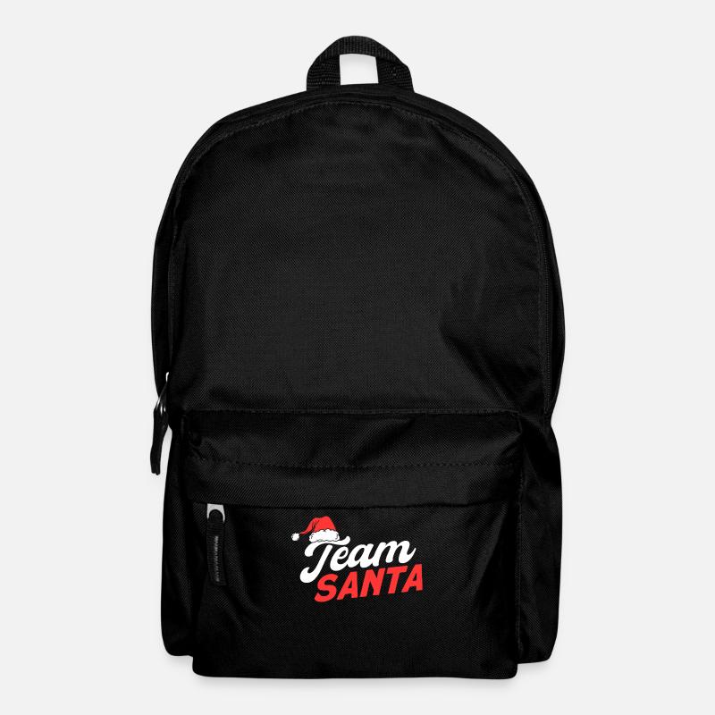 Team Santa - Rucksack - Schwarz