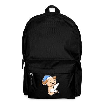 Elch - Rucksack - Schwarz - Vorne