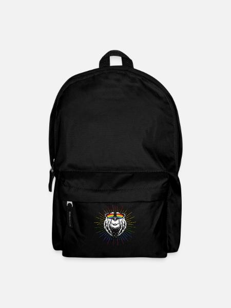 Gay Bear Lgbtq Rainbow - Rucksack - Schwarz