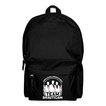 Team Bräutigam Jga - Rucksack - Schwarz - Vorne