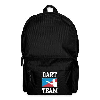 Dart Team Dartmannschaft Dartverein Darts - Rucksack - Schwarz - Vorne