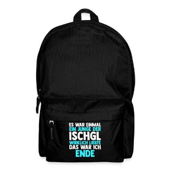 Apres Ski Party Skiurlaub Skifahrer Ischgl - Rucksack - Schwarz - Vorne