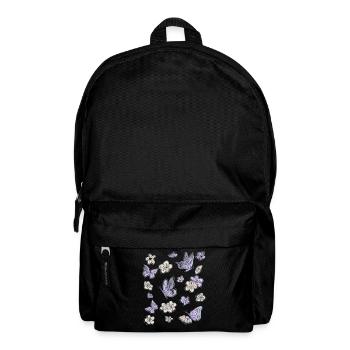 Art Academia Aesthetic Butterflies - Rucksack - Schwarz - Vorne