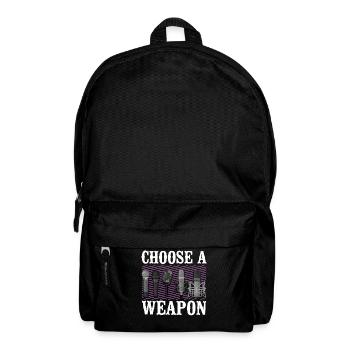 Karaoke Singer Microphone Vocalist - Rucksack - Schwarz - Vorne
