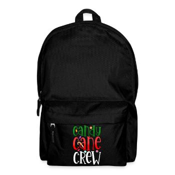 Candy Cane Crew - Backpack - black - Front