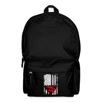 American billiards player - Backpack - black - Front