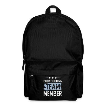 Équipe de musculation - Sac à dos - noir - Devant