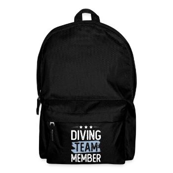 Diving Team - Rucksack - Schwarz - Vorne