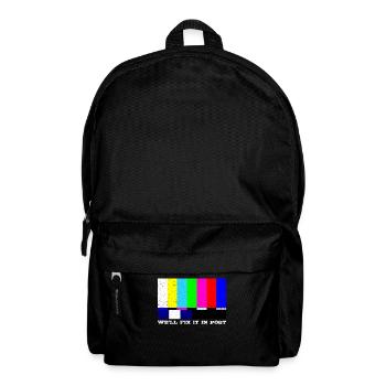 Réalisateur Réalisateur Hollywood Producteur de caméra Kamer - Sac à dos - noir - Devant