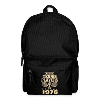 The Best Tennis Players Are Born In 1976 - Rucksack - Schwarz - Vorne