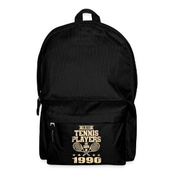 The Best Tennis Players Are Born In 1990 - Rucksack - Schwarz - Vorne